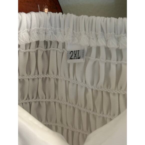 D101 women’s 2x white summer dress - Picture 3 of 3